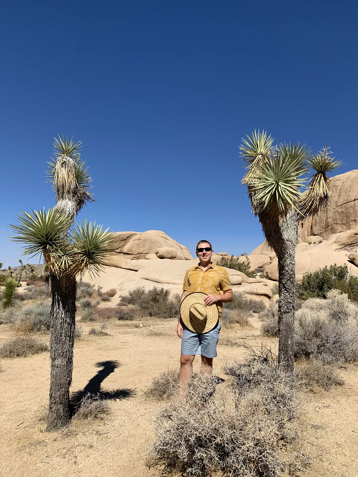 Photo of Greg in Joshua Tree